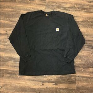 Black carhartt Long Sleeve Shirt